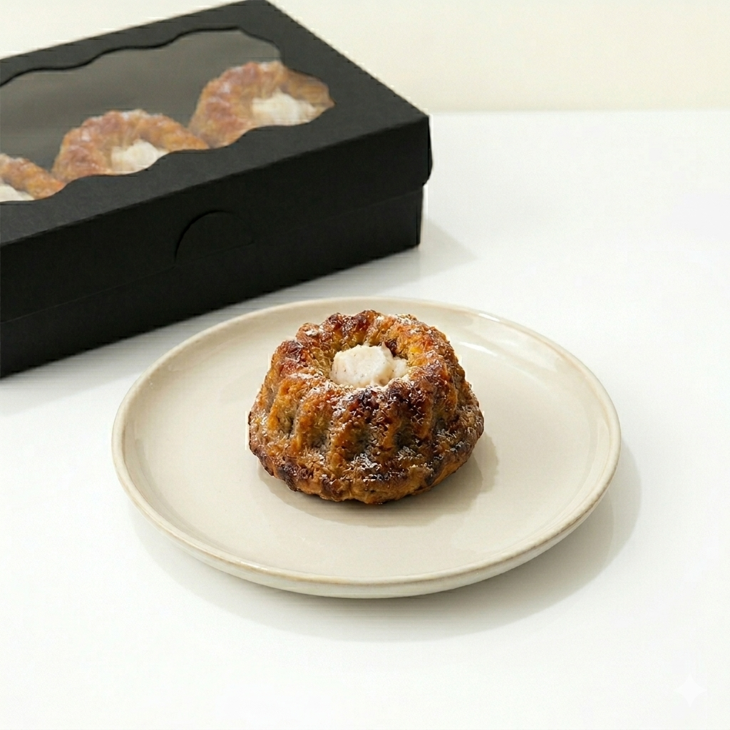 A Slice of G Rum Cake Detail